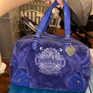 Dark Blue Vintage juicy couture purse.